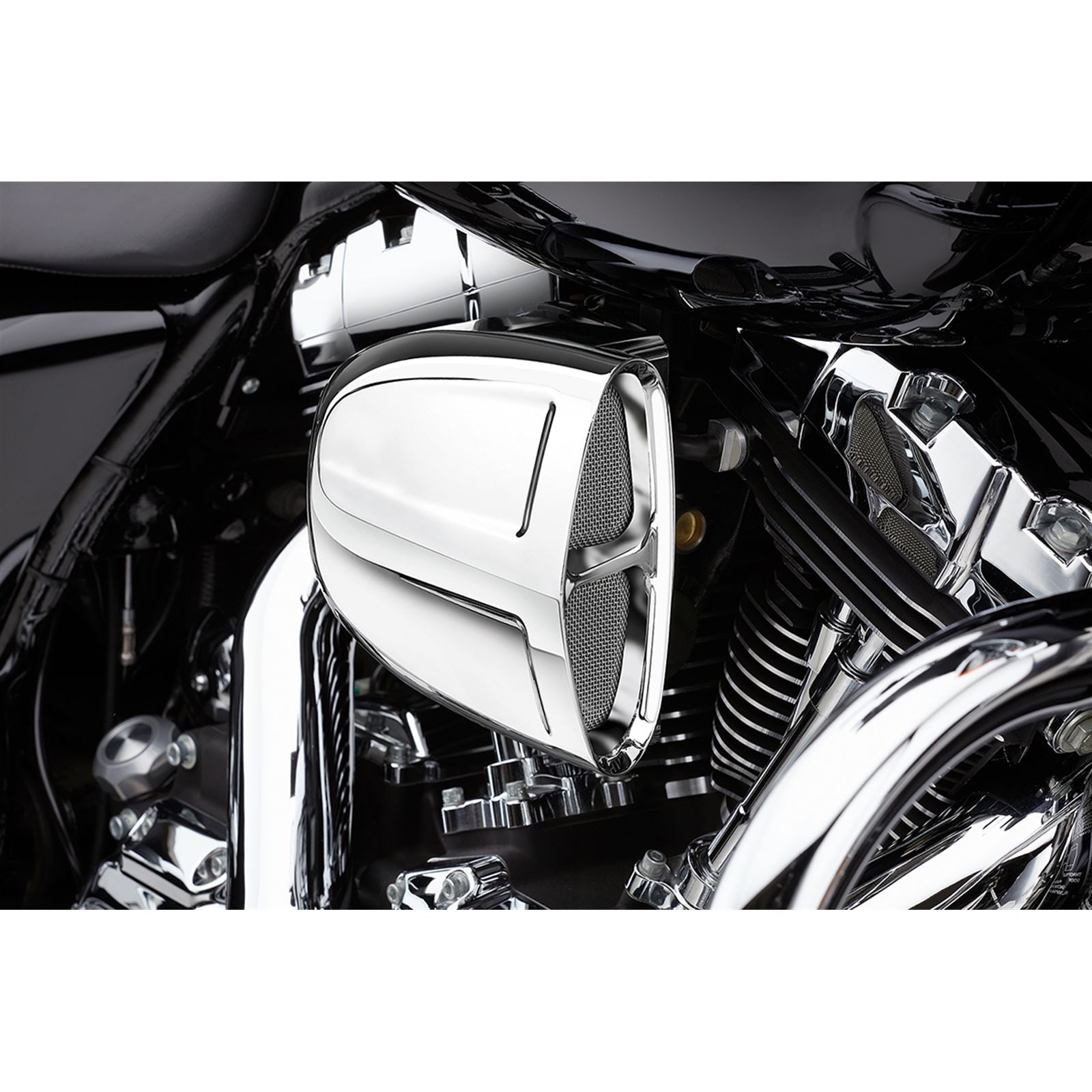 Cobra PowrFlo Air Filter - Chrome 606-0104-SB_1104380