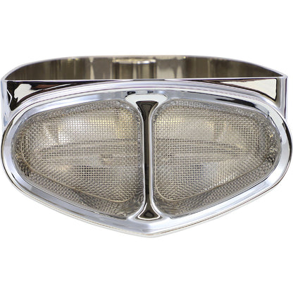 Cobra PowrFlo Air Filter - Chrome 606-0104-SB_1104406