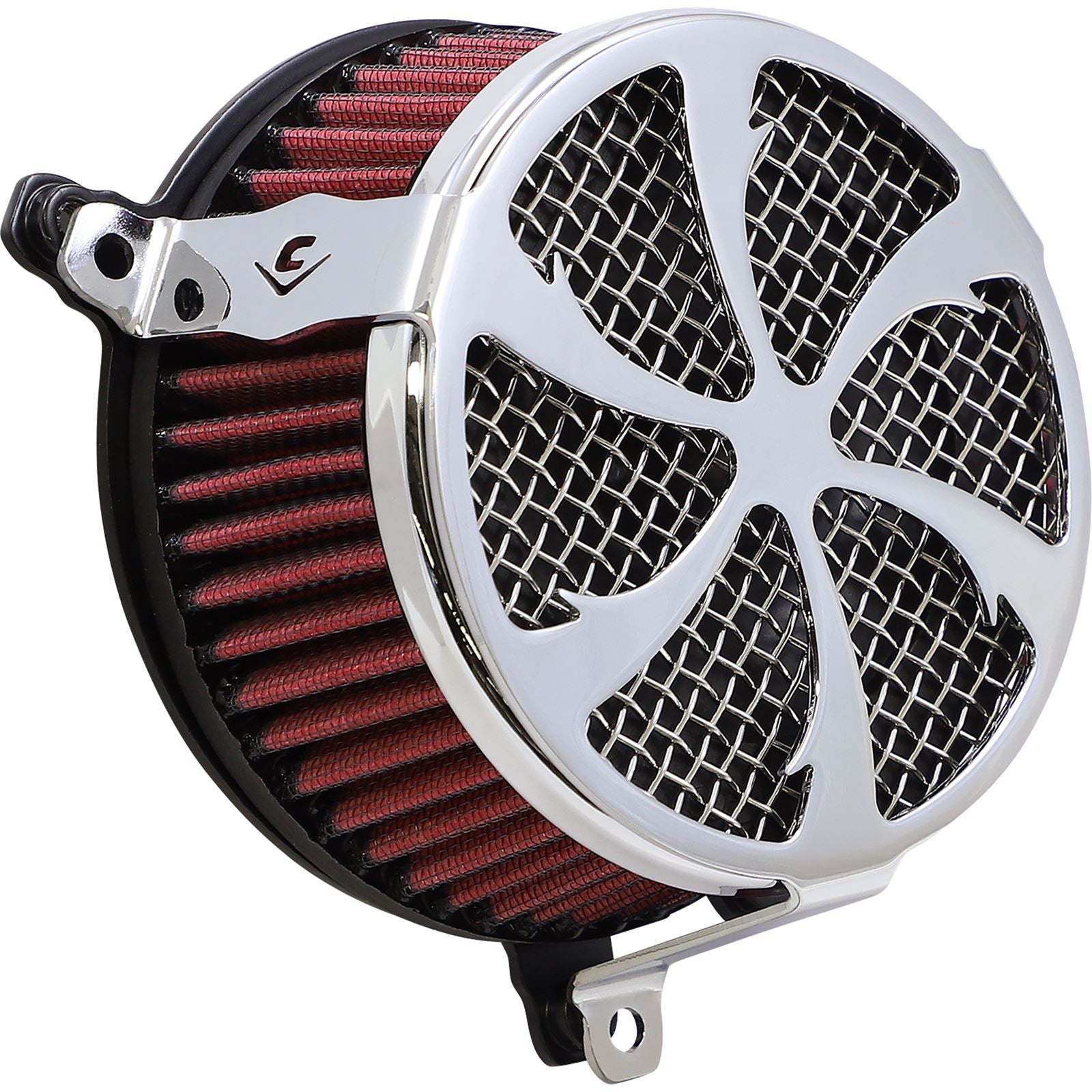 Cobra Air Intake - Naked Swept - Chrome 606-0104-01-SB_1103631