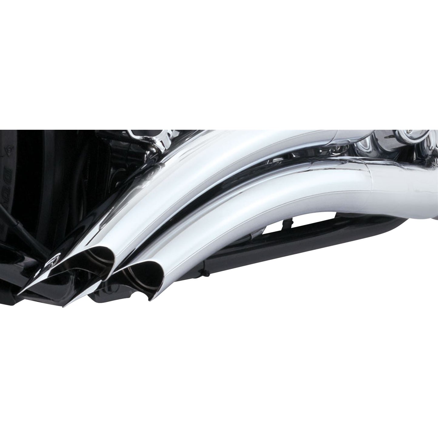 Vance And Hines Big Radius Exhaust System - Chrome for Harley-Davidson 26365_1079903