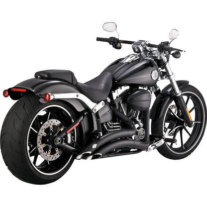 Vance And Hines Big Radius Exhaust System - Black for Harley-Davidson 46365_1079904