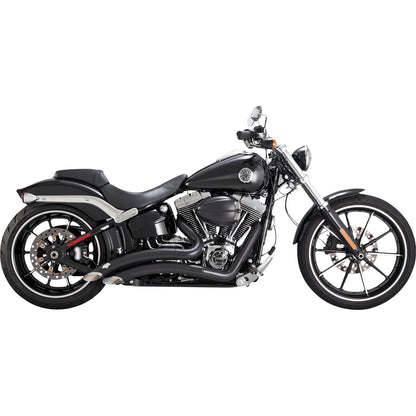 Vance And Hines Big Radius Exhaust System - Black for Harley-Davidson 46365_1079905