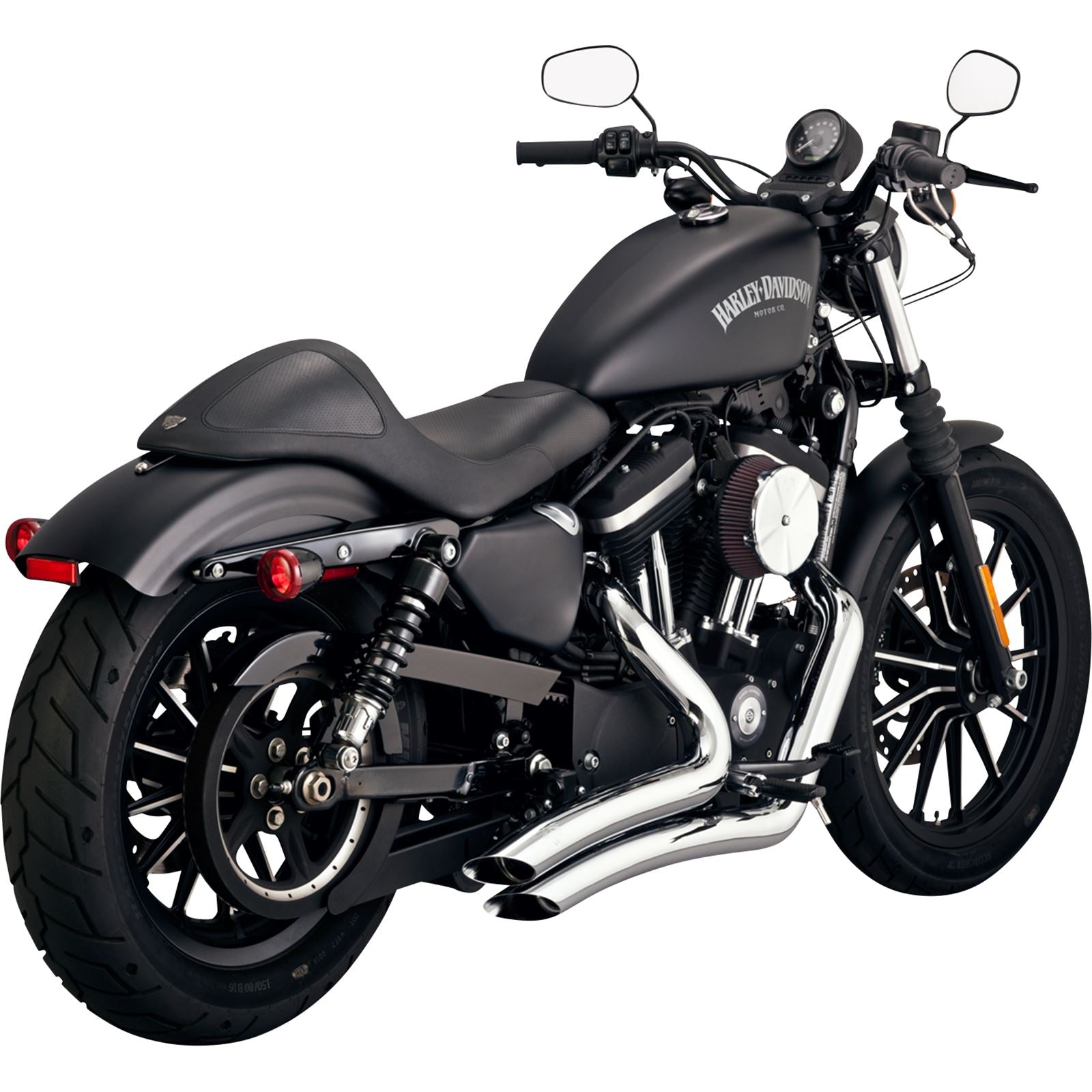 Vance And Hines Big Radius Exhaust System - Chrome for Harley-Davidson 26367_1079906