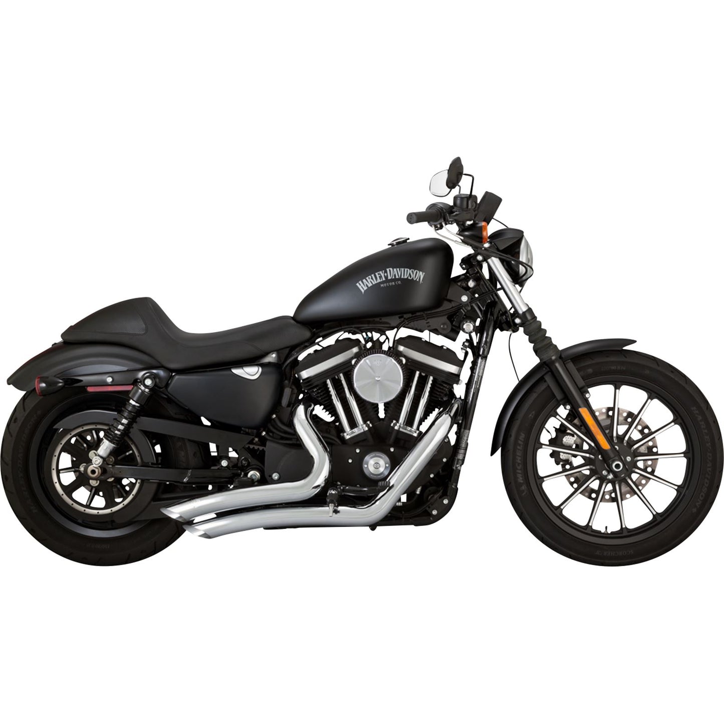 Vance And Hines Big Radius Exhaust System - Chrome for Harley-Davidson 26367_1079907