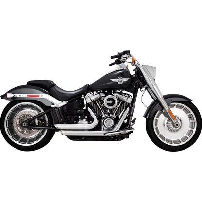 Vance And Hines Short Shot Staggered Exhaust System - Chrome 17335_1079869