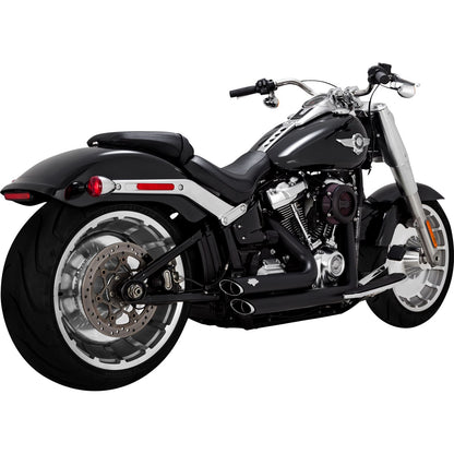 Vance And Hines Short Shot Staggered Exhaust System - Black 47335_1079870