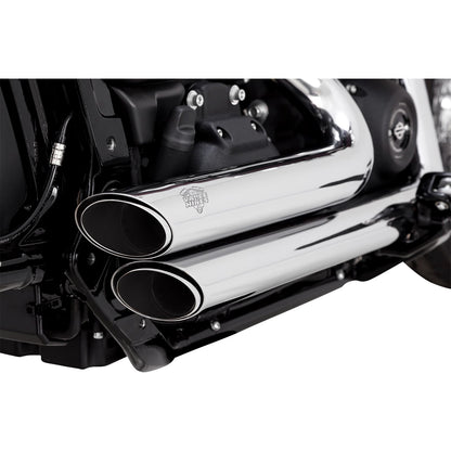 Vance And Hines Short Shot Staggered Exhaust System - Chrome 17333_1079874