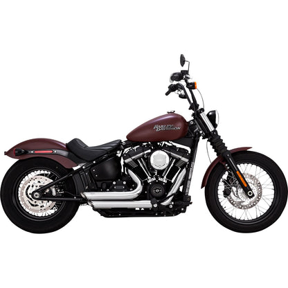 Vance And Hines Short Shot Staggered Exhaust System - Chrome 17333_1079875