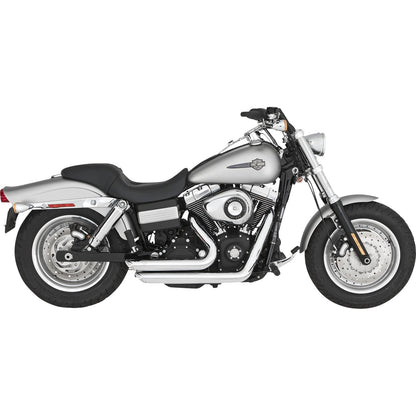 Vance And Hines Short Shot Staggered Exhaust System - Chrome 17317_1079814