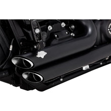 Vance And Hines Short Shot Staggered Exhaust System - Black 47333_1079922