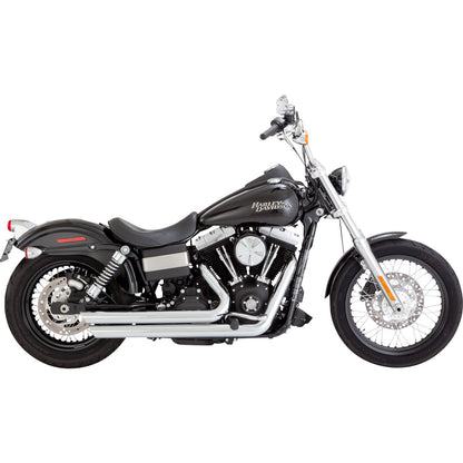 Vance And Hines Big Shots Staggered Exhaust System - Chrome 17338_1079919