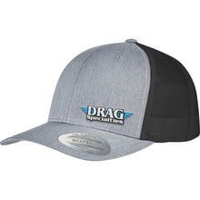 Drag Specialties Mesh Snapback Hat - Gray/Black 2501-4046_1080025