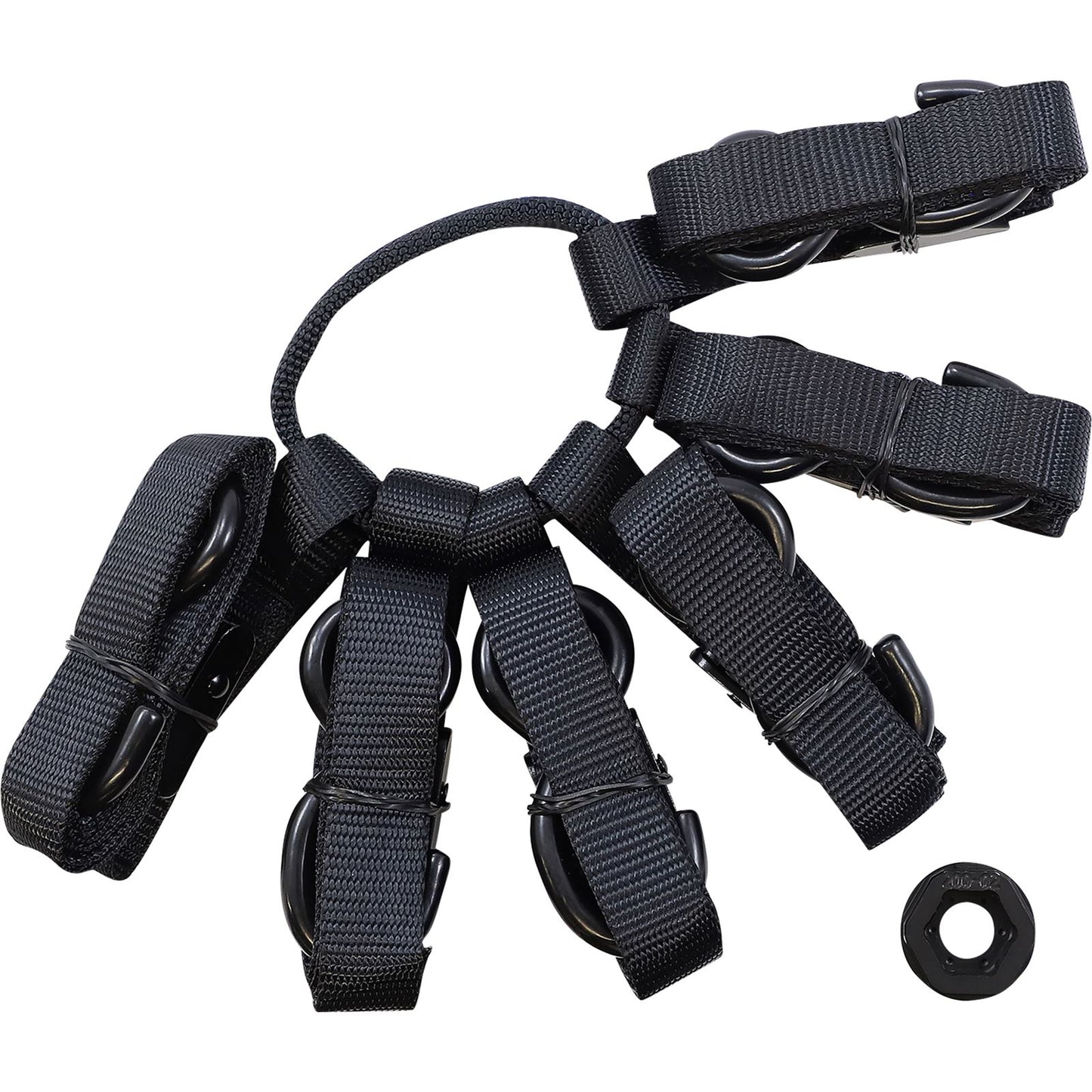 Moose Offroad Cargo Straps - UTV - Black O10-6745_1130147