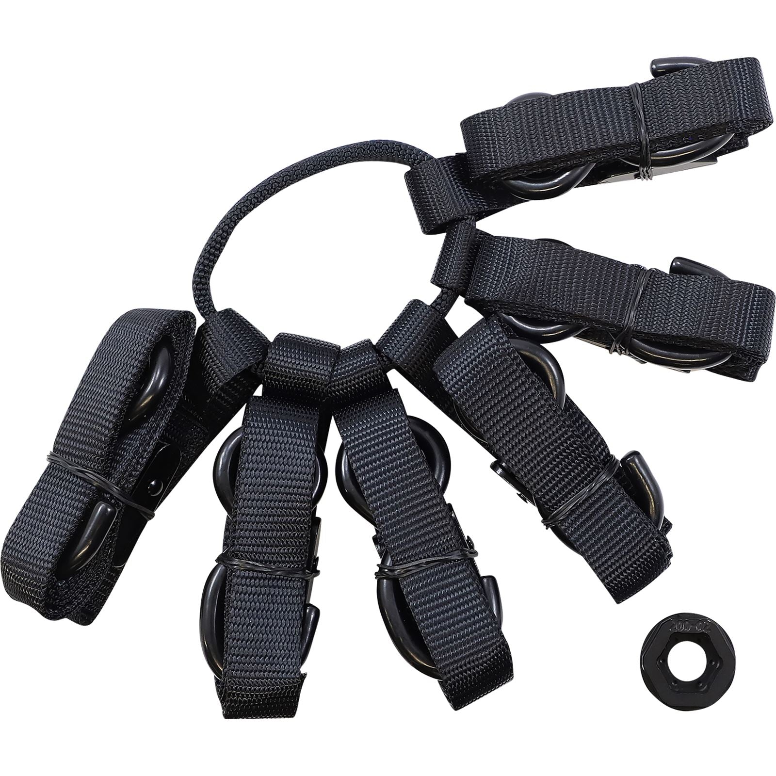 Moose Offroad Cargo Straps - UTV - Black O10-6745_1130147