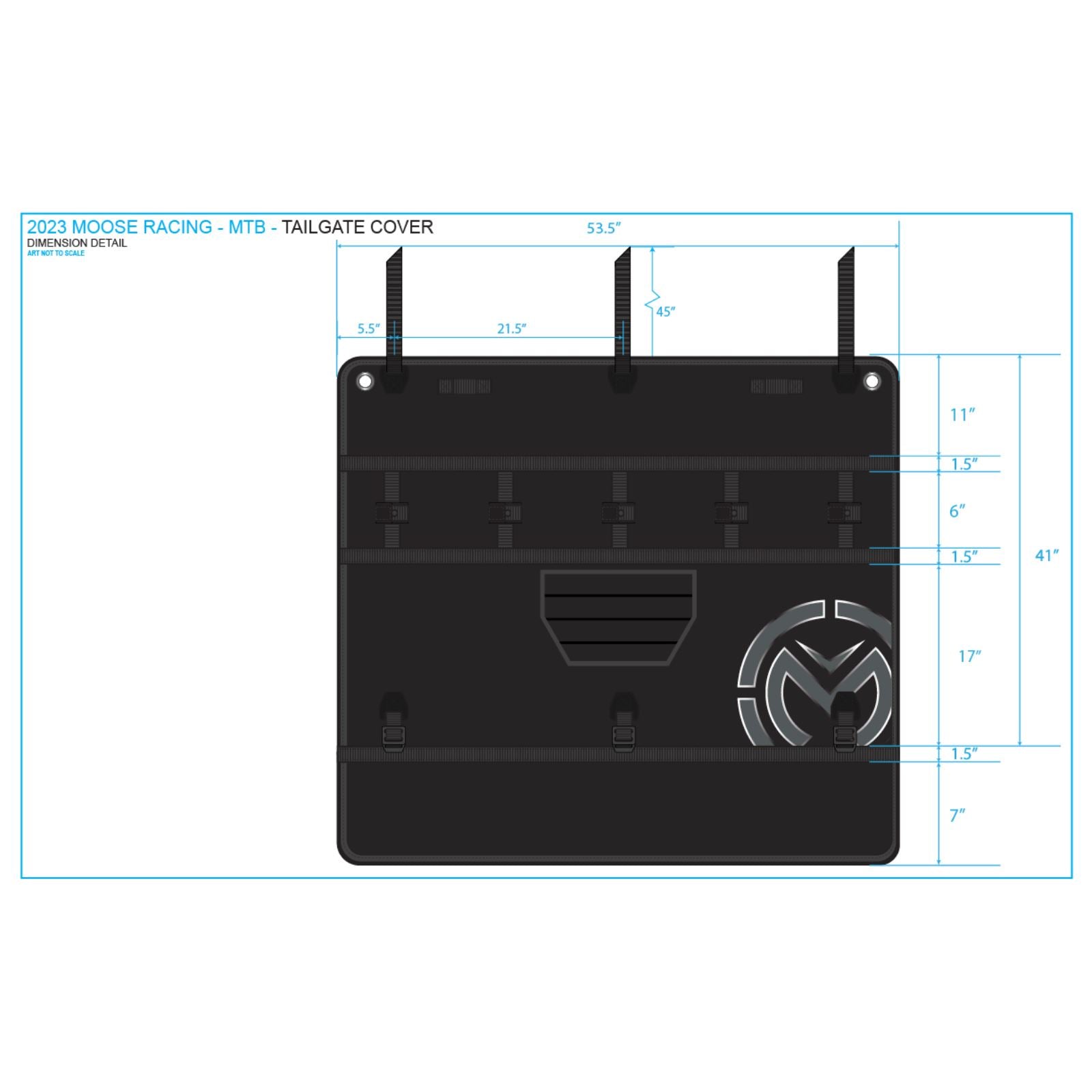 Moose Offroad Tailgate Cover 3930-0026_1149040