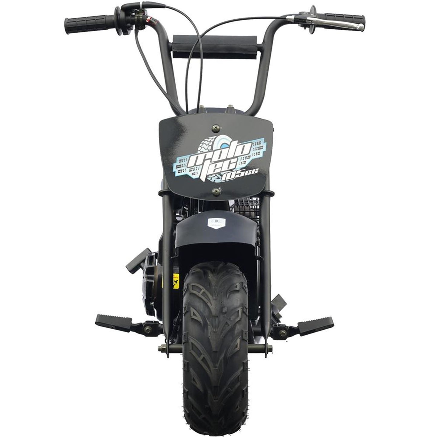 MotoTec USA 105cc 3.5HP Gas Powered Mini Bike MT-MINIBIKE-105CC_BLACK_909180