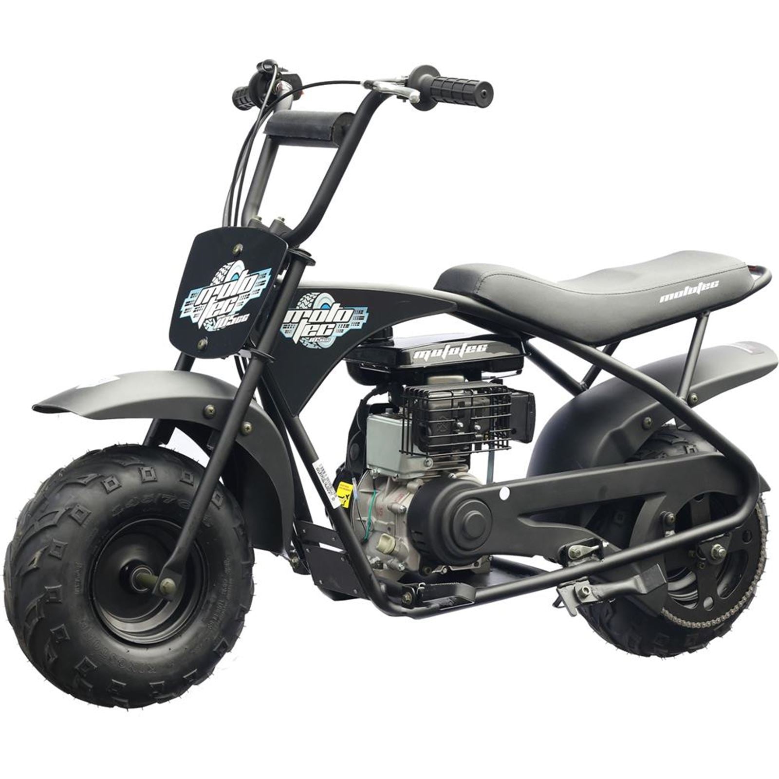 MotoTec USA 105cc 3.5HP Gas Powered Mini Bike MT-MINIBIKE-105CC_BLACK_909182
