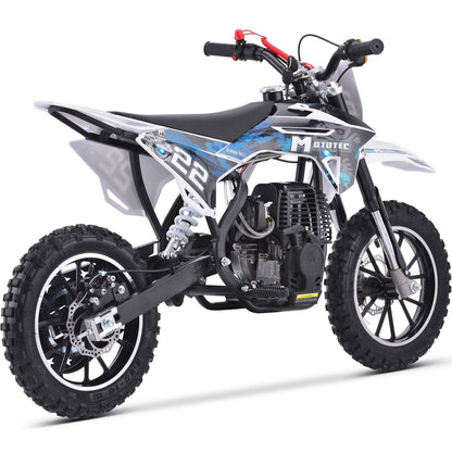 MotoTec USA Demon 40cc 4-Stroke Kids Gas Dirt Bike - Blue MT-DB-50CC-DEMON_BLUE_1506569