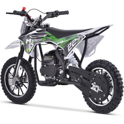 MotoTec USA Demon 40cc 4-Stroke Kids Gas Dirt Bike - Green MT-DB-50CC-DEMON_GREEN_1506564