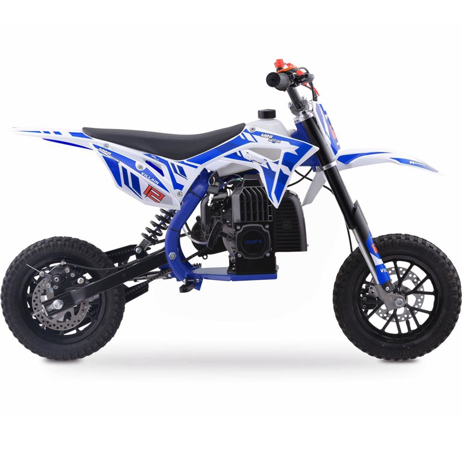 MotoTec USA Villain 52cc 2-Stroke Kids Gas Dirt Bike_908269