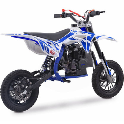 MotoTec USA Villain 52cc 2-Stroke Kids Gas Dirt Bike_908267