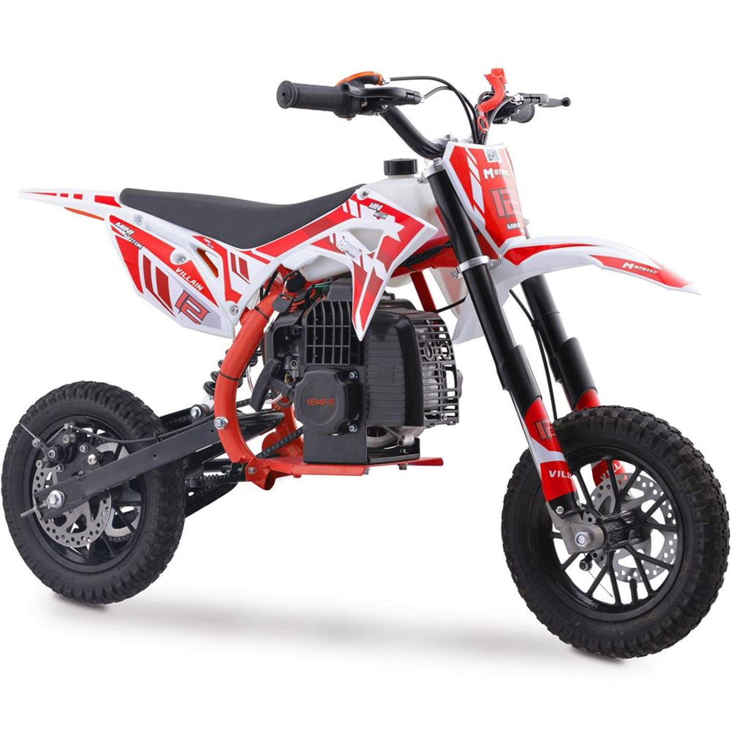 MotoTec USA Villain 52cc 2-Stroke Kids Gas Dirt Bike_908291