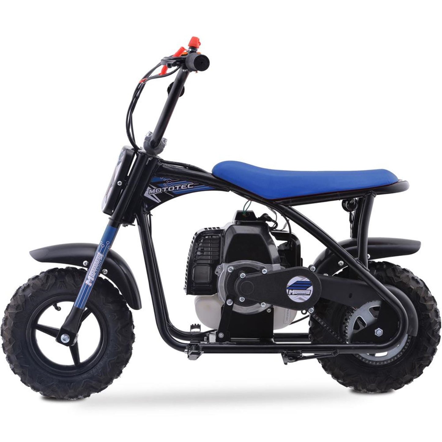 MotoTec USA Bandit 52cc 2-Stroke Kids Gas Mini Bike_909062