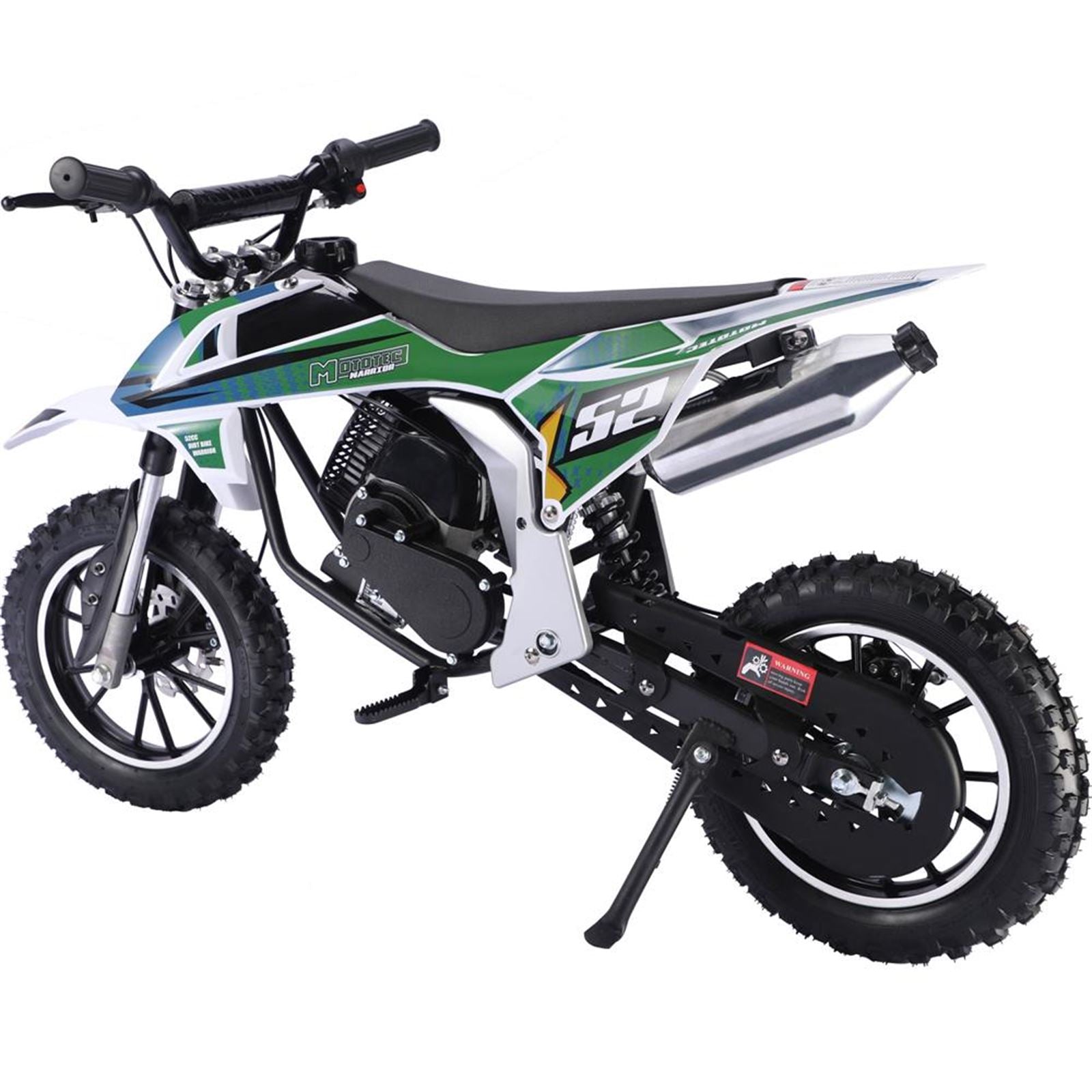MotoTec USA Warrior 52cc 2-Stroke Kids Gas Dirt Bike_908334