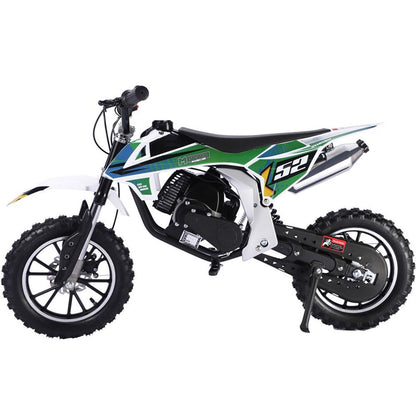 MotoTec USA Warrior 52cc 2-Stroke Kids Gas Dirt Bike_908335