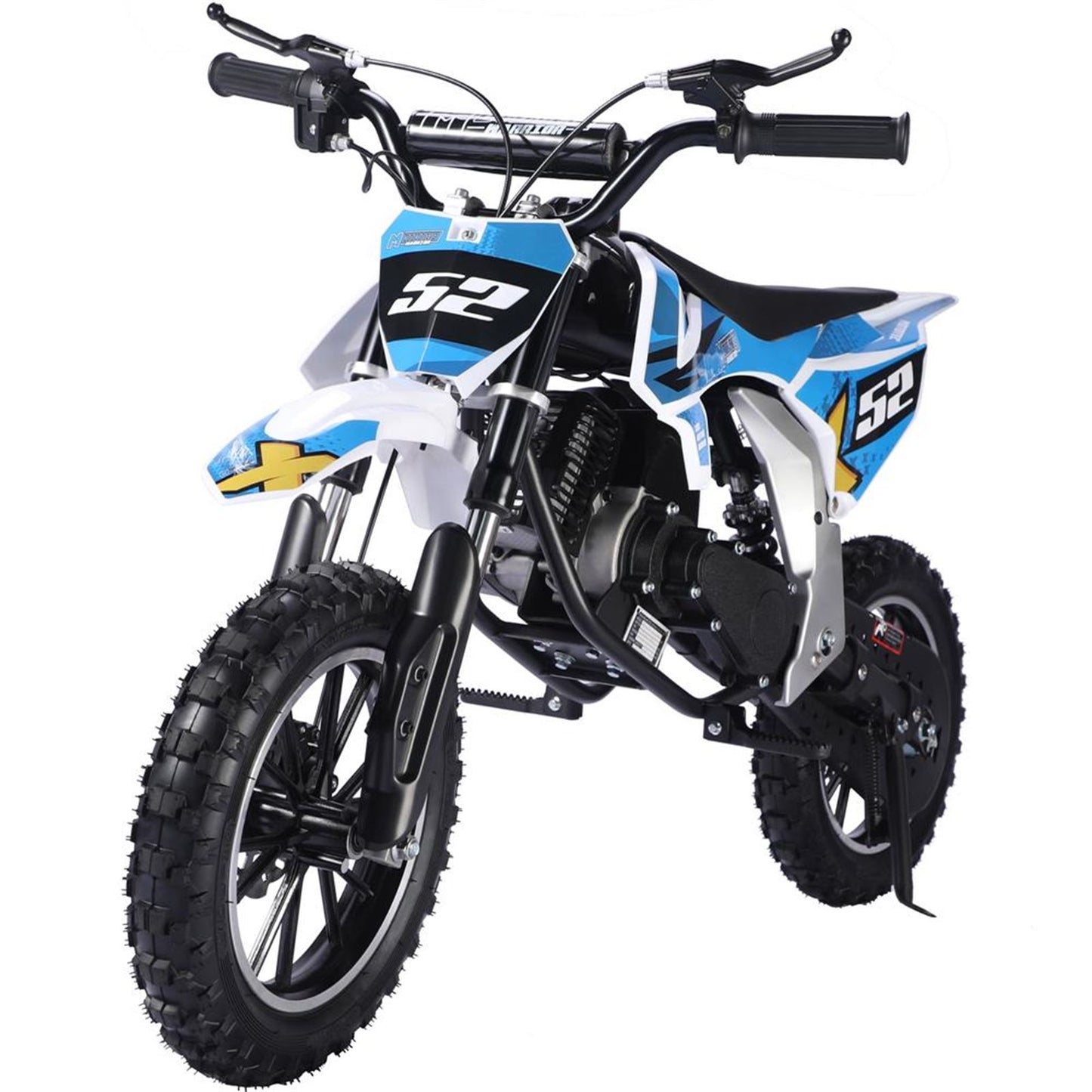MotoTec USA Warrior 52cc 2-Stroke Kids Gas Dirt Bike_908323