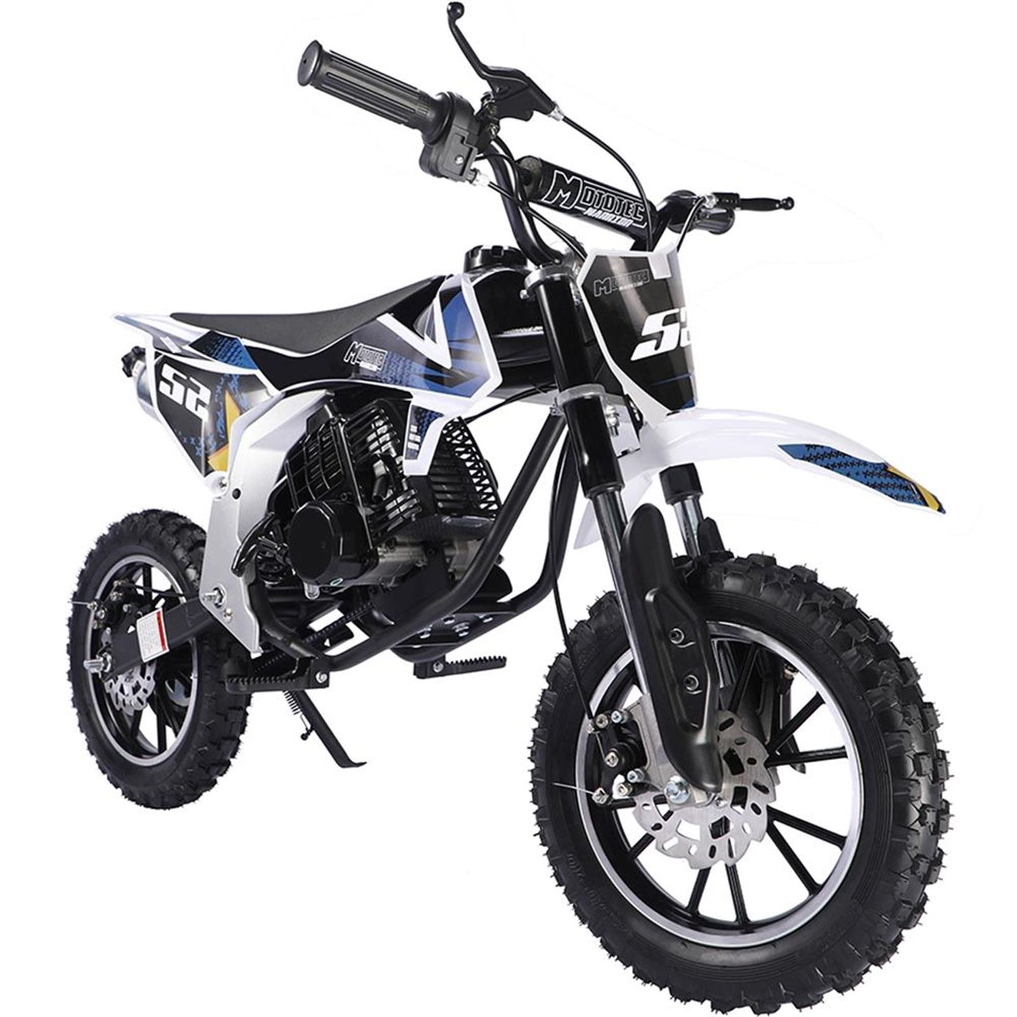 MotoTec USA Warrior 52cc 2-Stroke Kids Gas Dirt Bike_908330