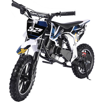 MotoTec USA Warrior 52cc 2-Stroke Kids Gas Dirt Bike_908328