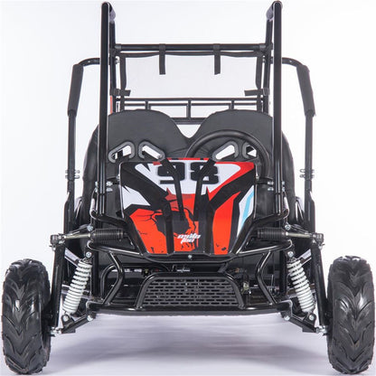 MotoTec USA Mud Monster XL 212cc 2 Seat Go Kart - Red MT-GK-MUD-XL-212CC_RED_908877