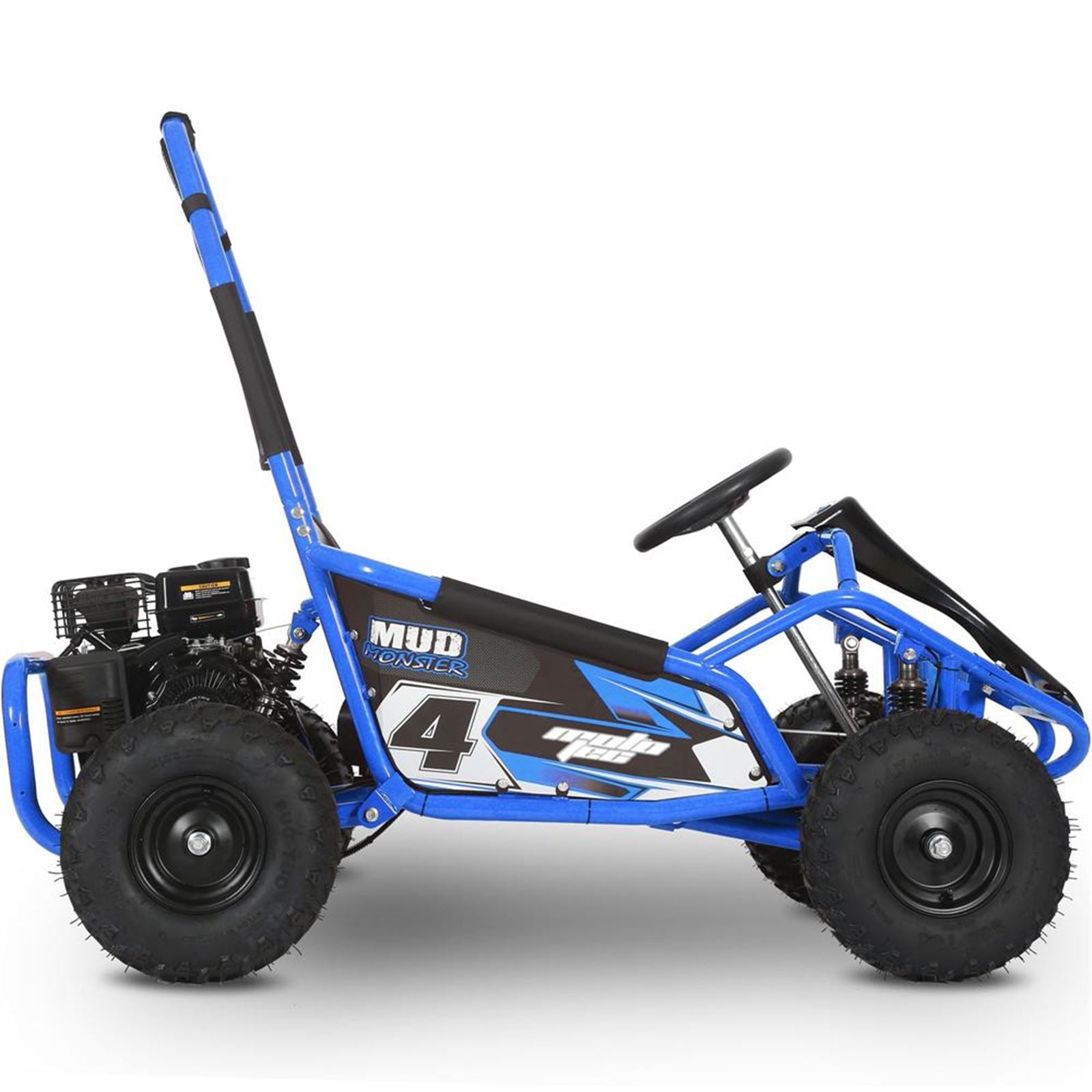 MotoTec USA Mud Monster Kids Gas Powered 98cc Go Kart_908758