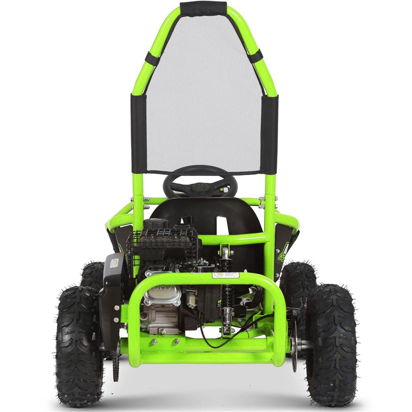 MotoTec USA Mud Monster Kids Gas Powered 98cc Go Kart_908741