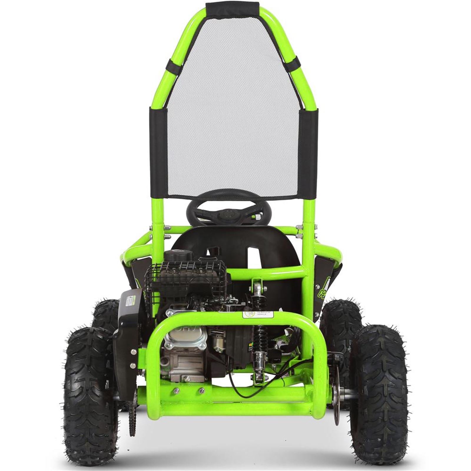 MotoTec USA Mud Monster Kids Gas Powered 98cc Go Kart_908741