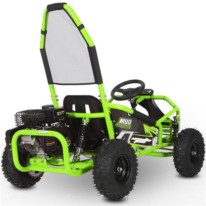 MotoTec USA Mud Monster Kids Gas Powered 98cc Go Kart_908740