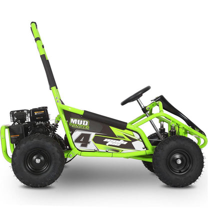 MotoTec USA Mud Monster Kids Gas Powered 98cc Go Kart_908739