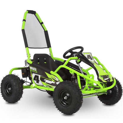 MotoTec USA Mud Monster Kids Gas Powered 98cc Go Kart_908714
