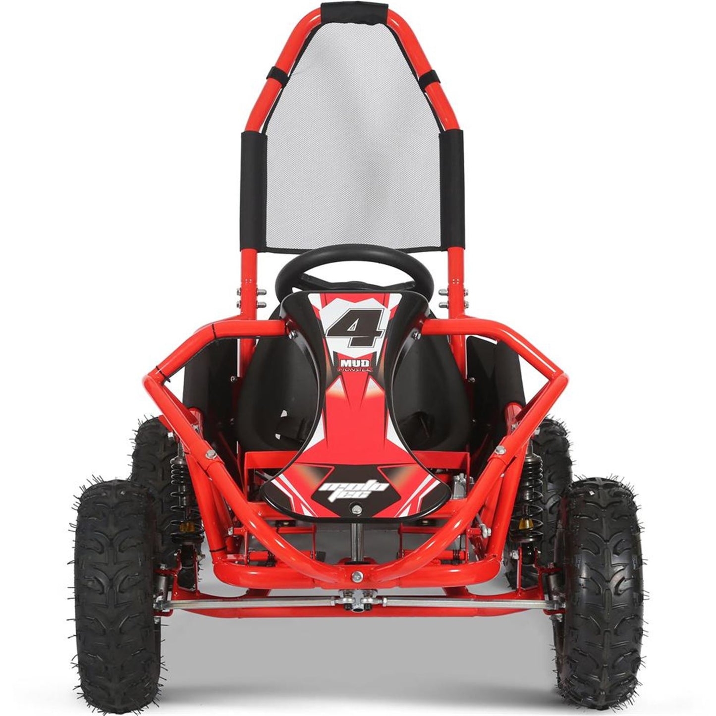 MotoTec USA Mud Monster Kids Gas Powered 98cc Go Kart_908770