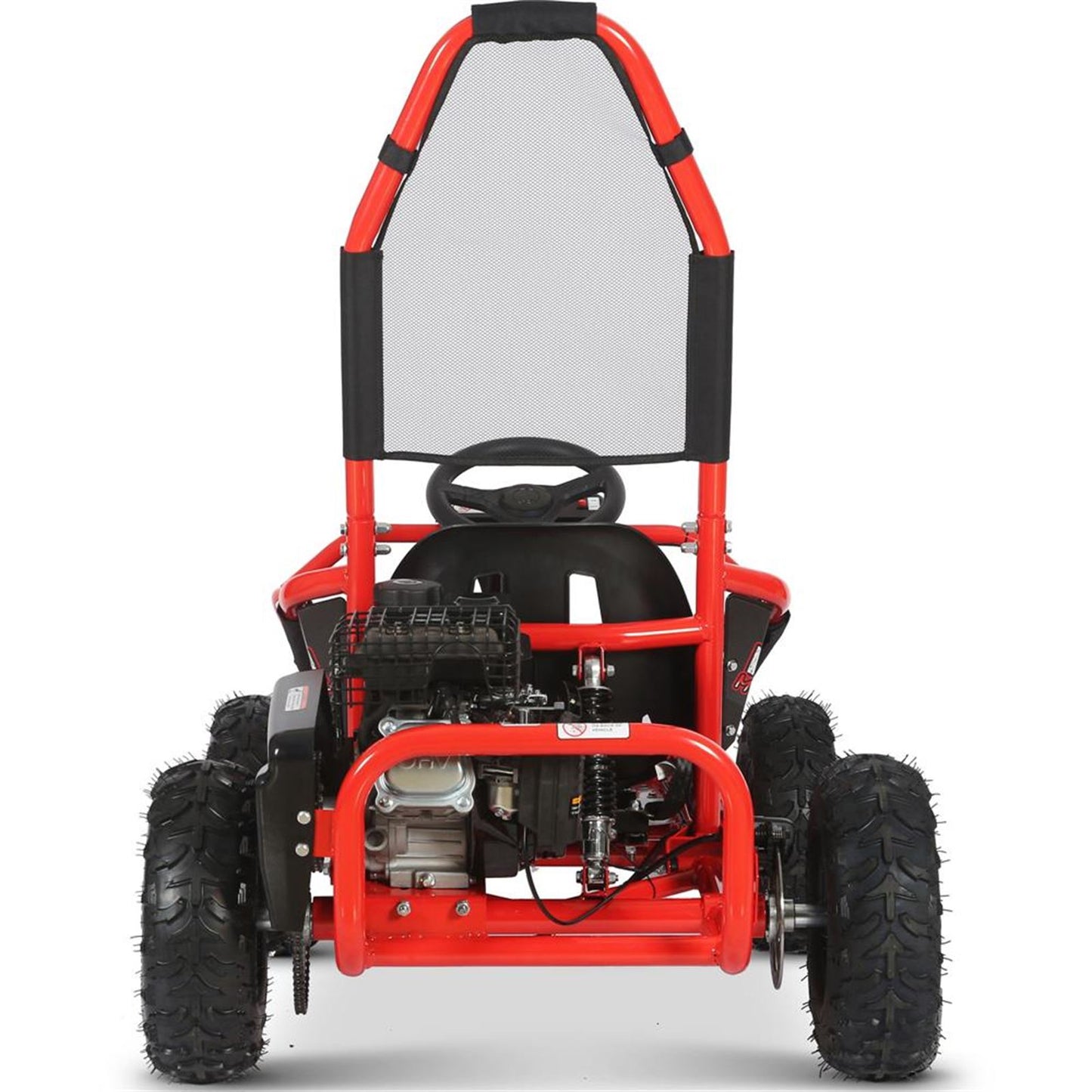 MotoTec USA Mud Monster Kids Gas Powered 98cc Go Kart_908772
