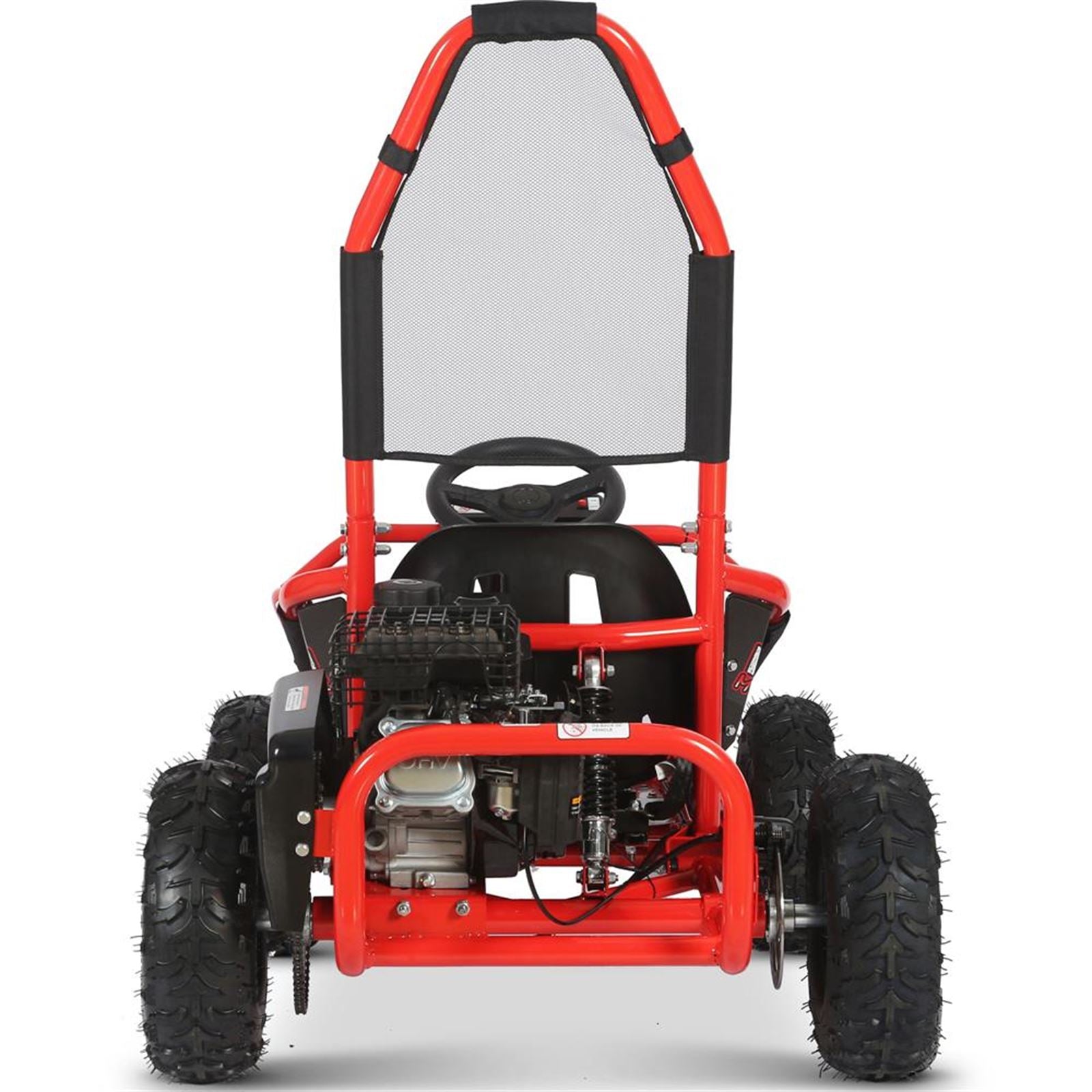 MotoTec USA Mud Monster Kids Gas Powered 98cc Go Kart_908772