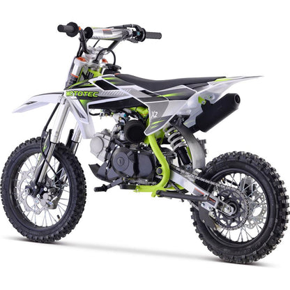 MotoTec USA X2 110cc 4-Stroke Gas Dirt Bike - Green MT-DB-X2-110CC_GREEN_908365