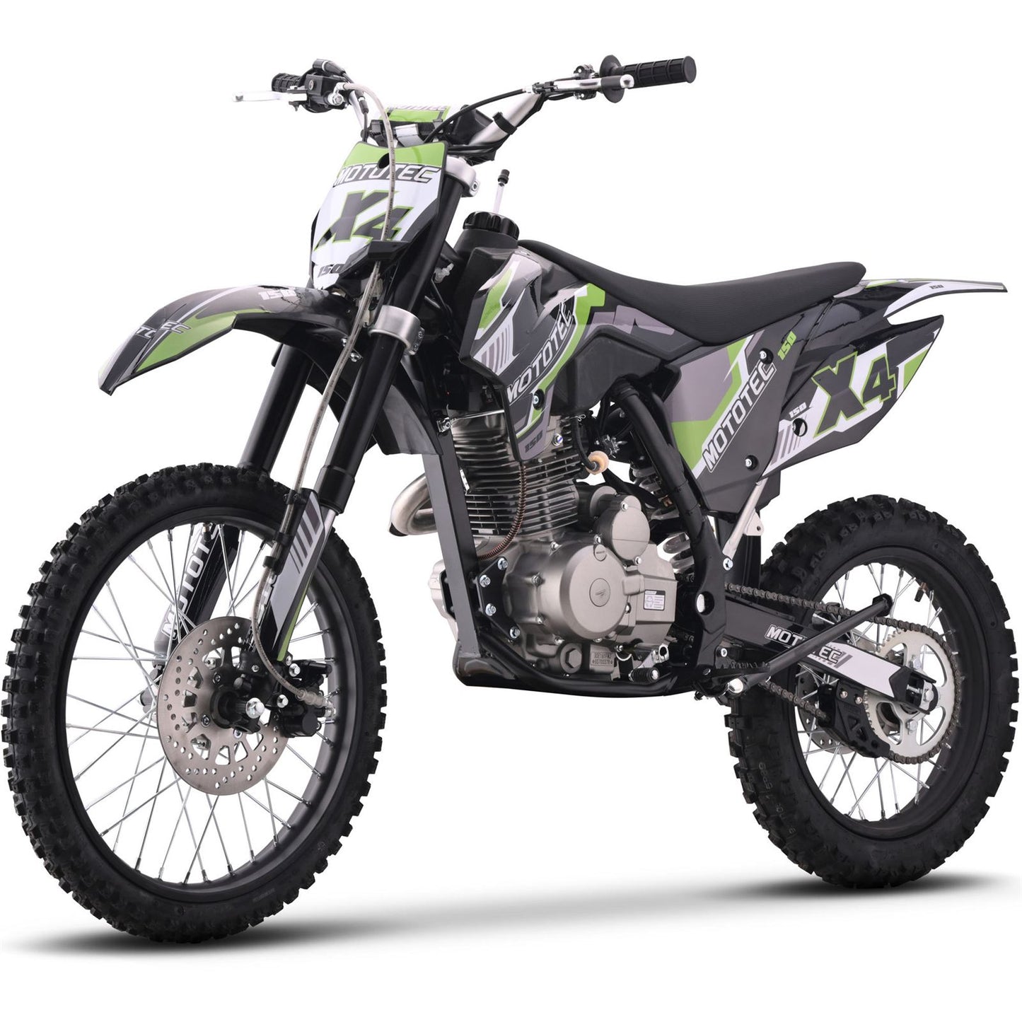 X4 150cc 4-Stroke Gas Dirt Bike - Black_2048693