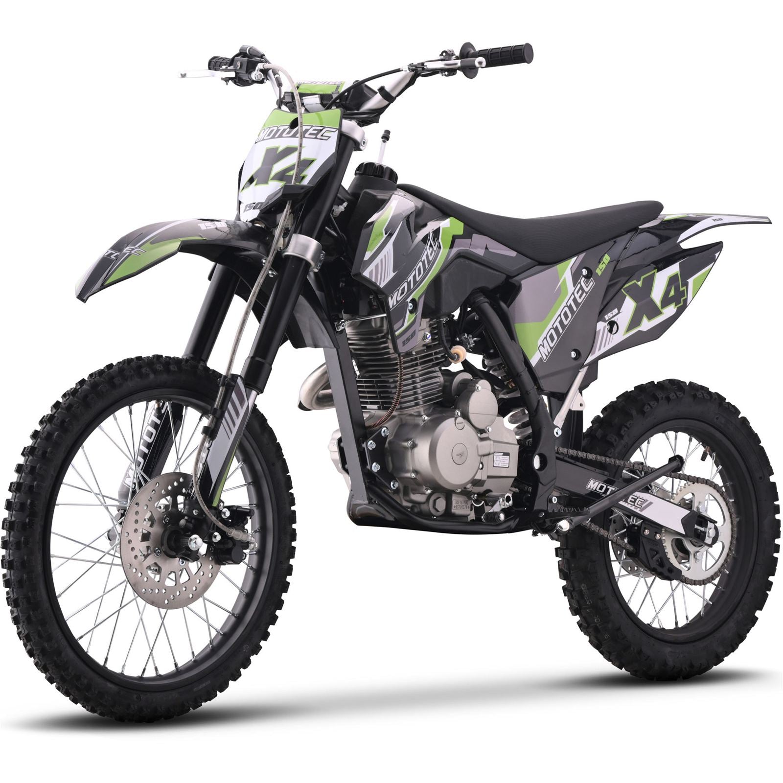 X4 150cc 4-Stroke Gas Dirt Bike - Black_2048693
