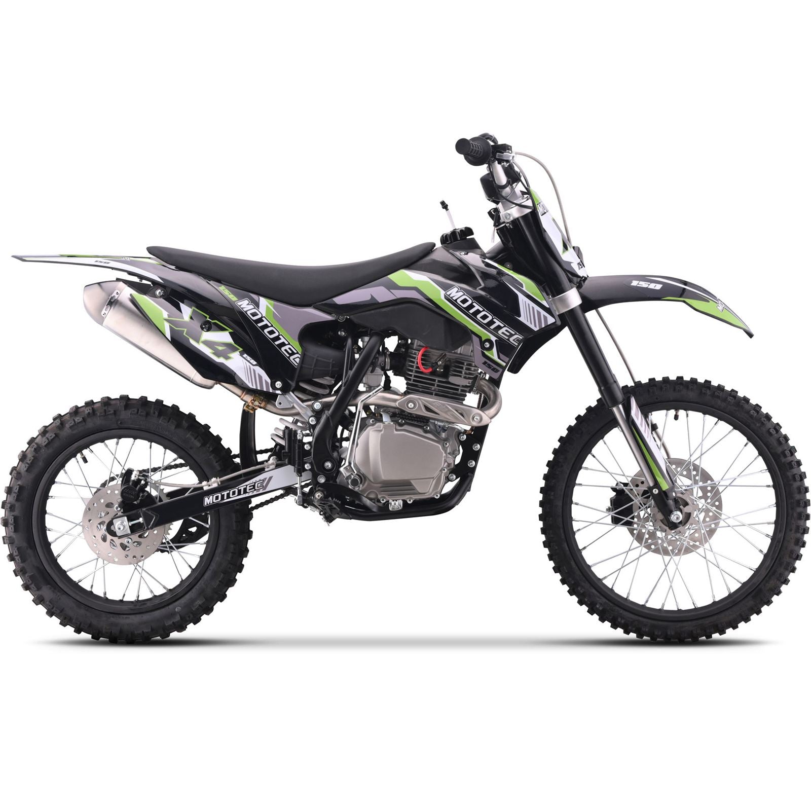 X4 150cc 4-Stroke Gas Dirt Bike - Black_2048695