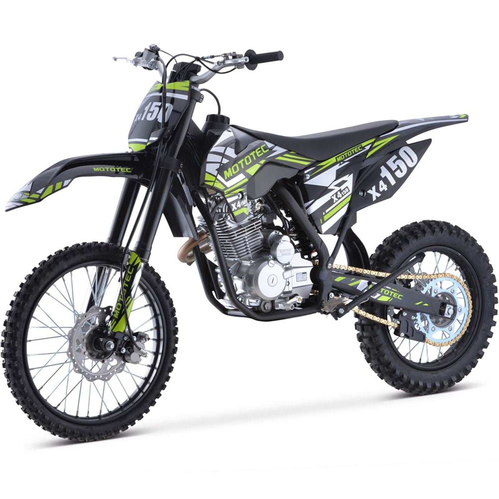 X4 150cc 4-Stroke Gas Dirt Bike - Black_908377