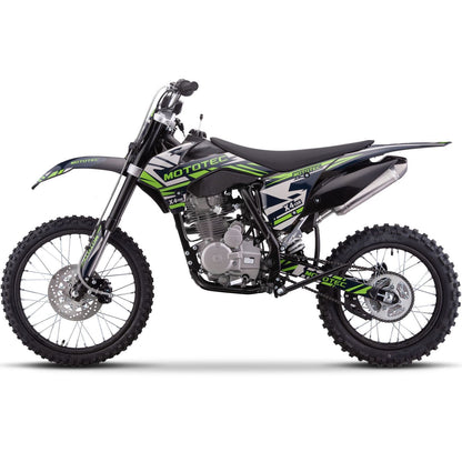 MotoTec USA X4 150cc 4-Stroke Gas Dirt Bike - Black MT-DB-X4-150CC_BLACK_1506584