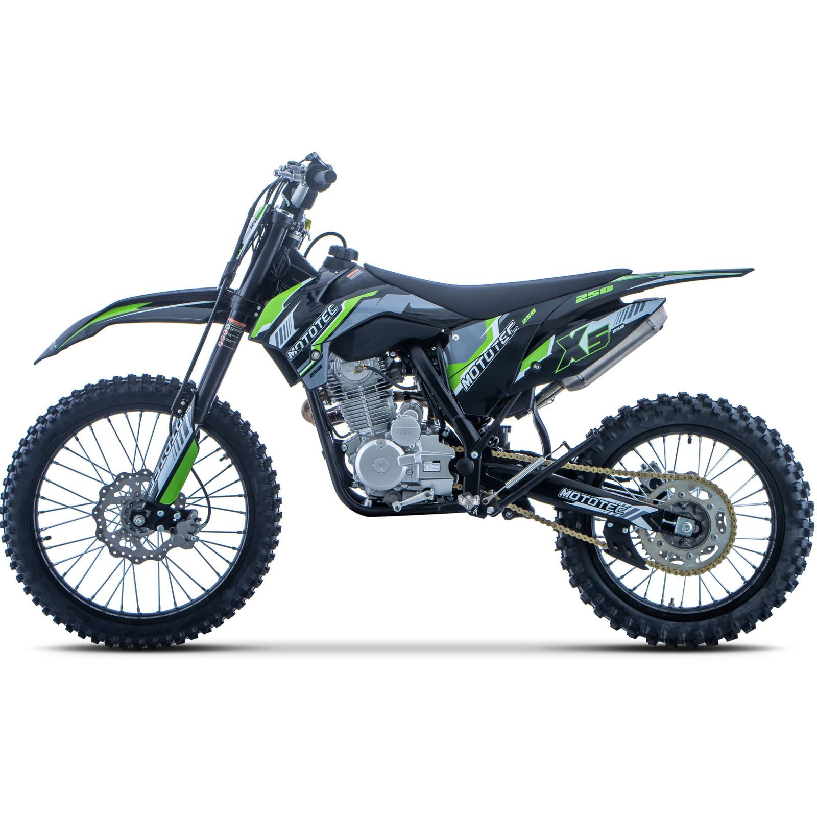 X5 250cc 4-Stroke Gas Dirt Bike - Black_2048701