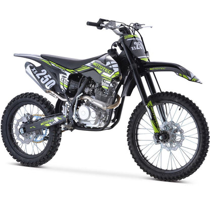 MotoTec USA X5 250cc 4-Stroke Gas Dirt Bike - Black [MPN: MT-DB-X5-250CC_BLACK]_908384